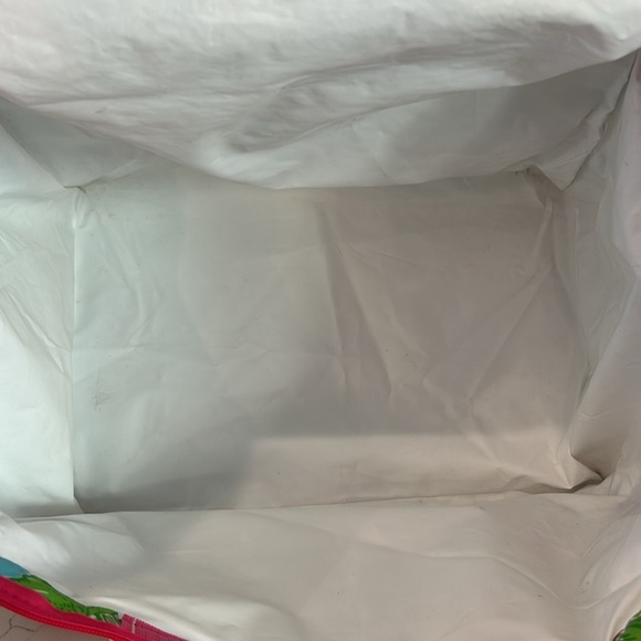Lilly Pulitzer Insulated Cooler Bag Big Flirt Colorful Tote Long Strap/ handles - Picture 12 of 16